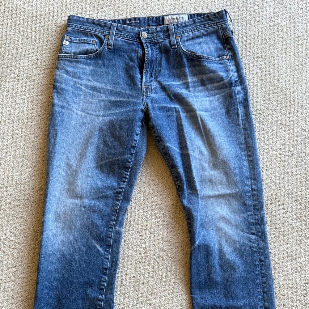 AG Adriano Goldschmied “The Graduate” Tailored Leg Jeans - Men’s Size 34R